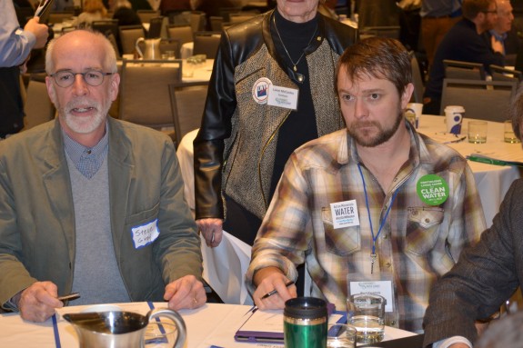 On right_Brad Fernholz, farmer & CURE Board Member from Appleton, MN
