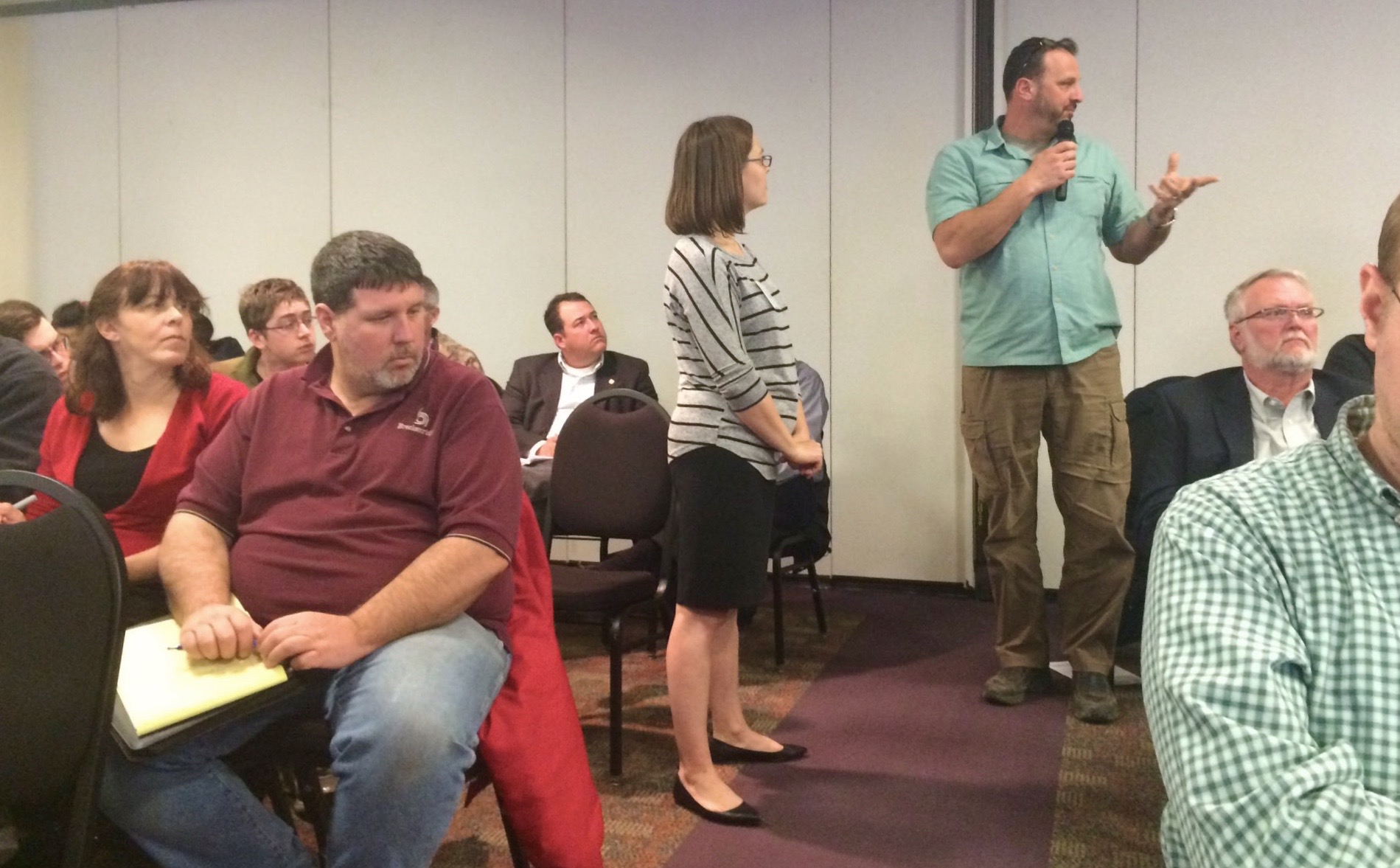 Marshall Clean Power Plan Listening Session. Photo by Amanda Smith