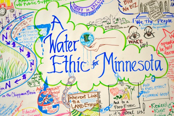A Water Ethic for Minnesota graphic by Audrey Arner