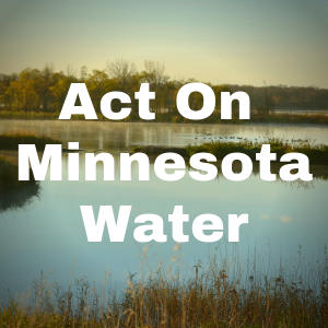 Act On Minnesota Water Button