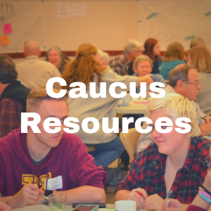 Caucus Resources button