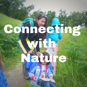 Connecting with Nature button