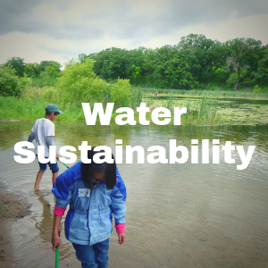 Water Sustainability page button