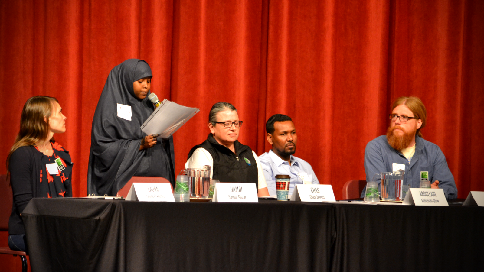 A panel of speakers at 2018's Educate the Canidate