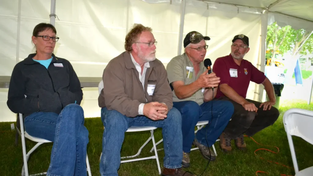 Graizer's Panel (L to R: Mary Klages, Jeff Klages, Jim Nelson, and JB Bright)