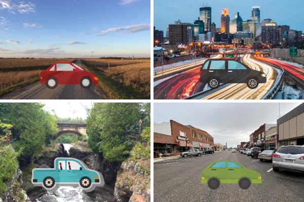 Clean Cars MN Collage