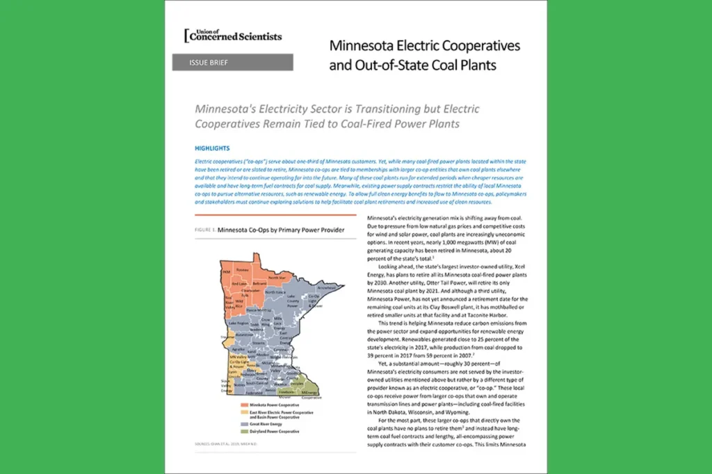 UCS Report Cover