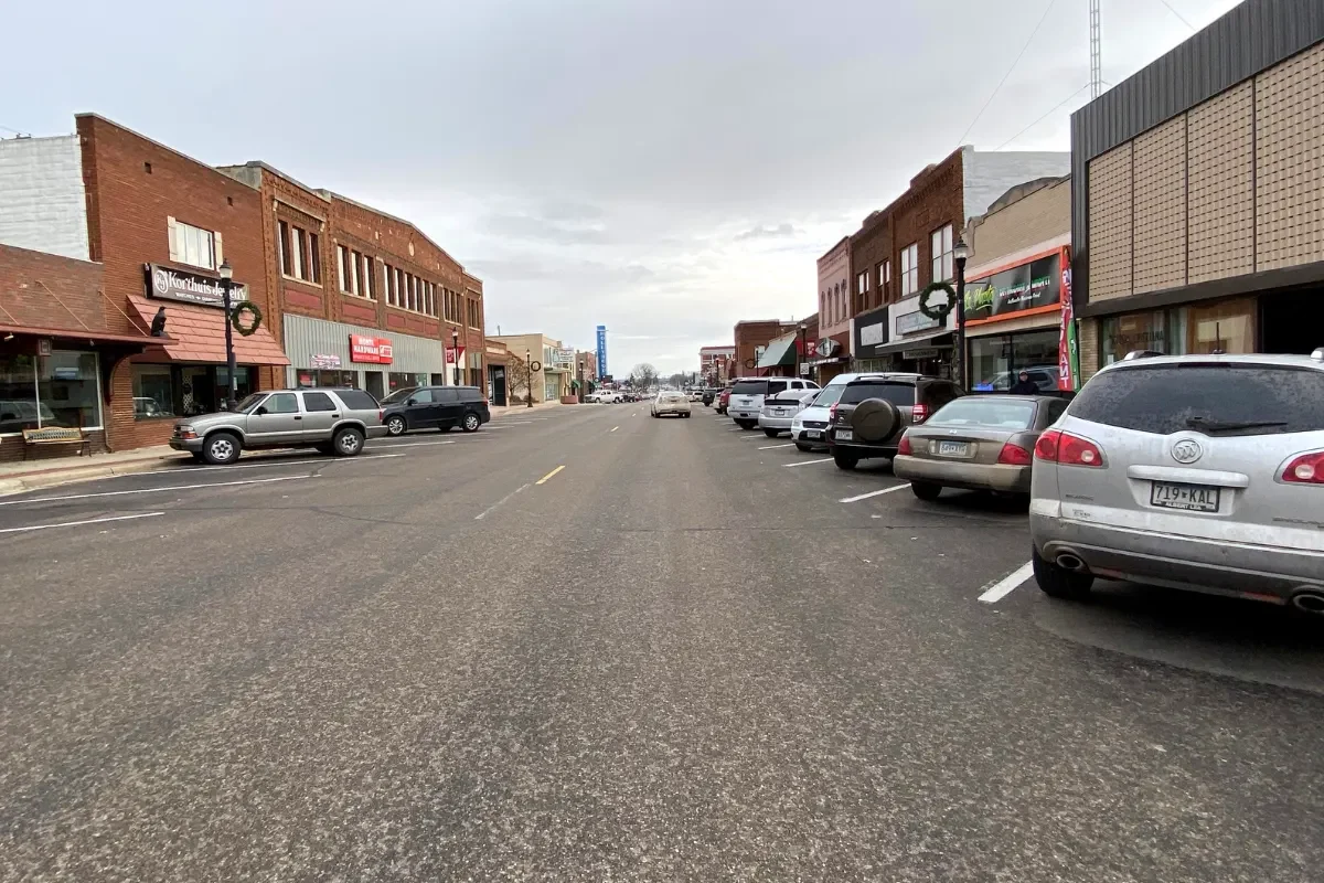 Rural Downtown Main Street