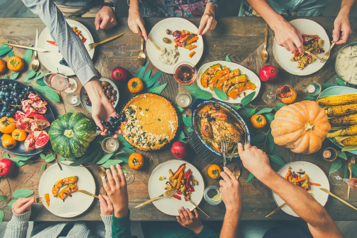 Thanksgiving Table Spread
