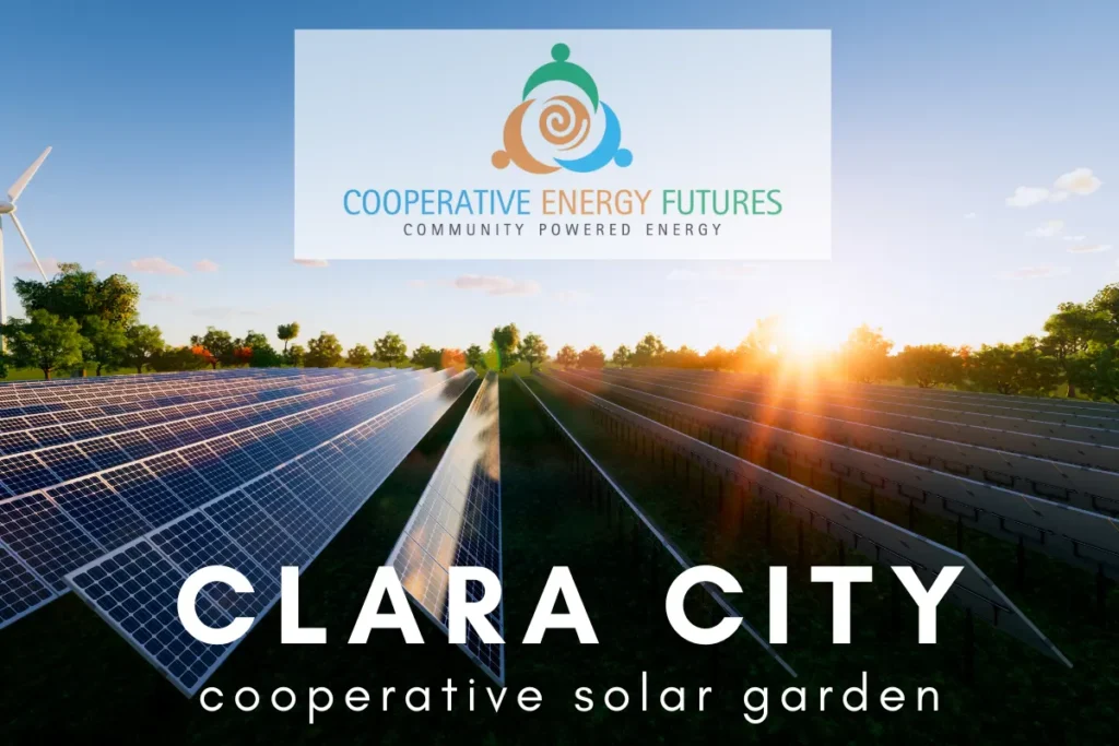 Clara City Cooperative Solar Garden