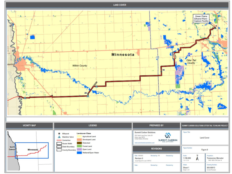 Summit Submits Co2 Pipeline Route Permit Application To Puc For Otter 