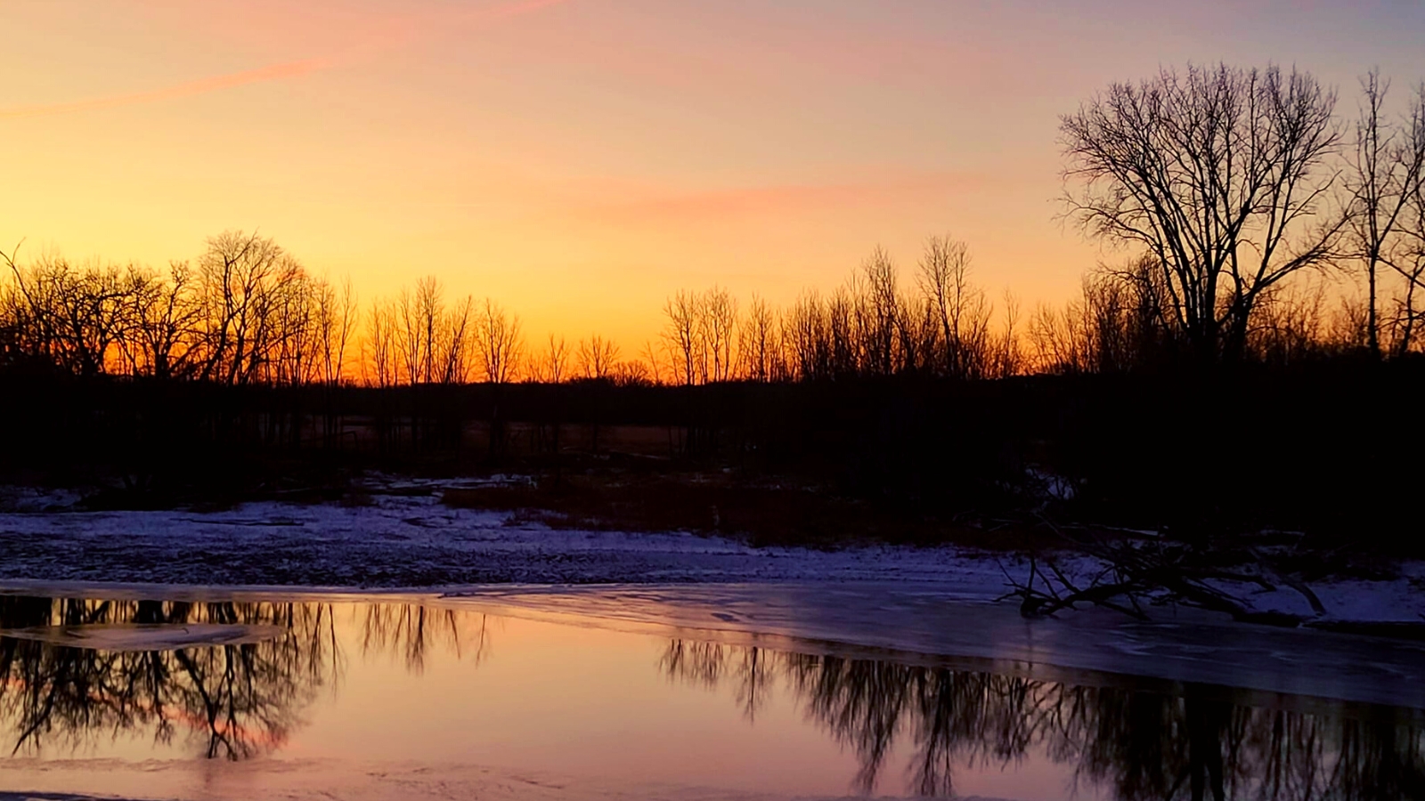 Minnesota River at Sunrise