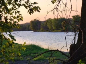 Minnesota River by the Upper Sioux Agency State Park