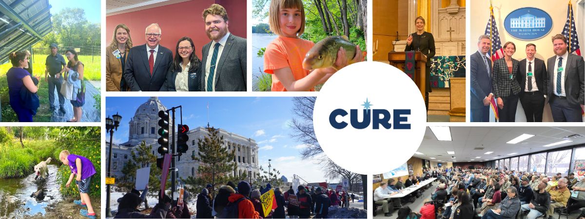 CURE EOY giving photo collage