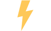 lightning bolt - CURE energy icon