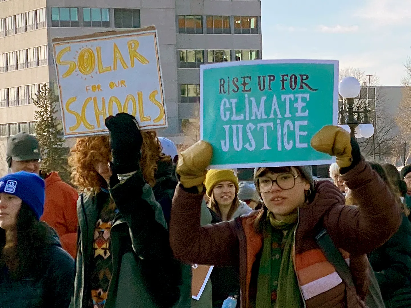 Clean Energy Protestors