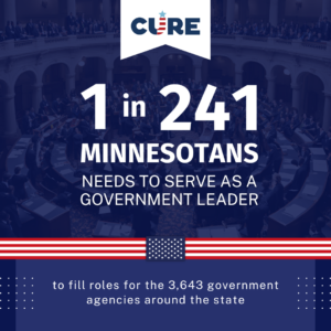 1 in 241 Minnesotans needs to serve as a government leader