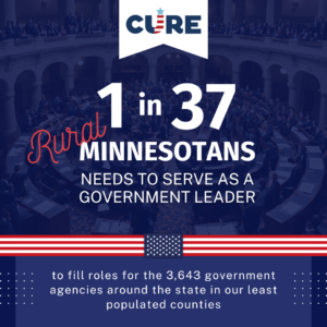 1 in 37 Rural Minnesotans needs to serve as a government leader