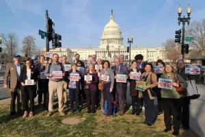 45Q Delegation in Washington DC outside the Capitol