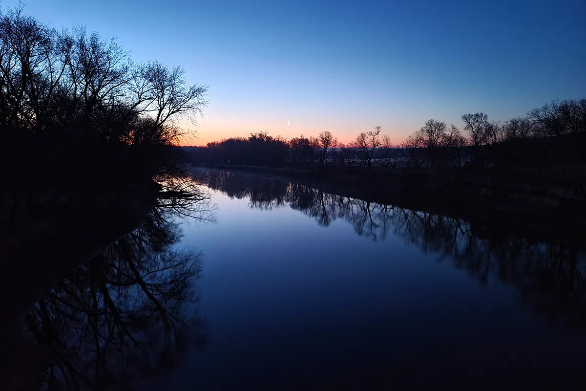 Limbo Creek in the evening