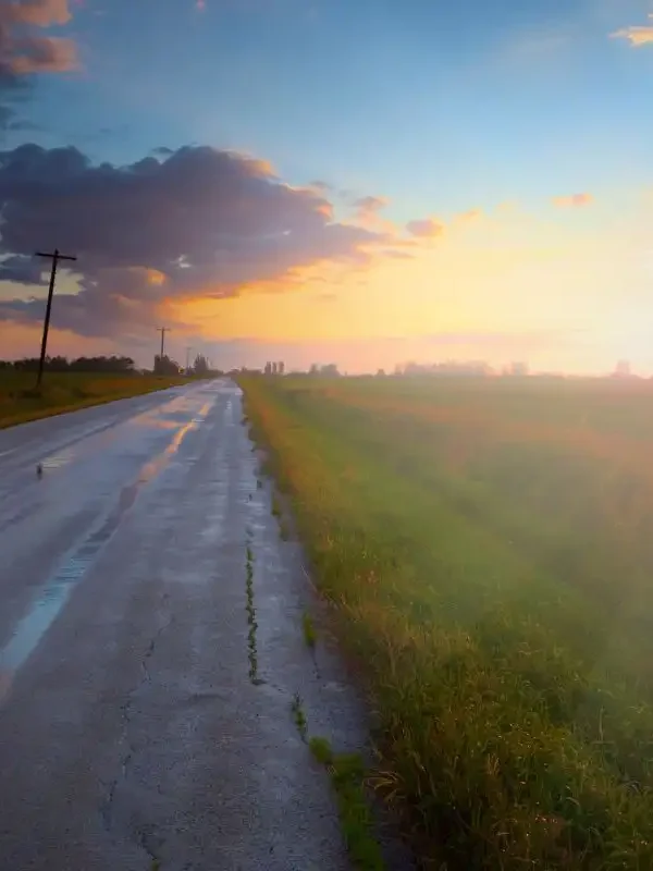 midwestern sunset