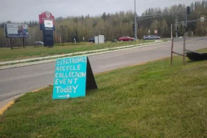 Recycle Today sign
