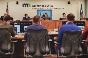 PUC hearing on MN Power sale in October 2025.