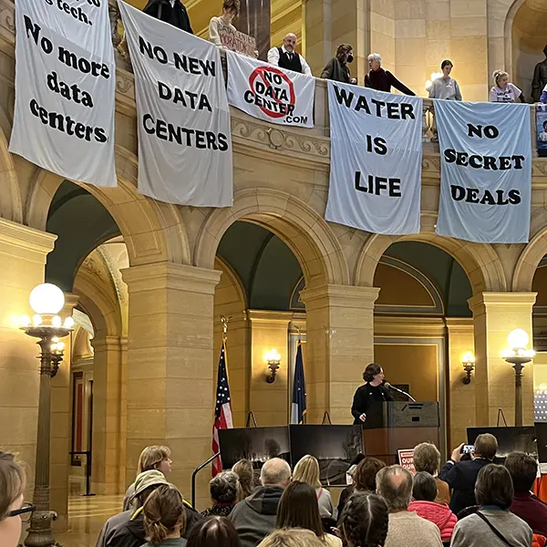 Data Center Rally at MN Capitol