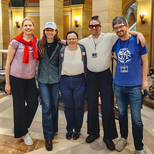 CURE Staff at MN Capitol